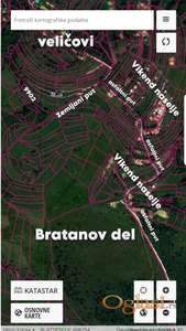 PRODAJEM PLAC POVISE BRATANOVOG DELA,ISPOD VELICOVI